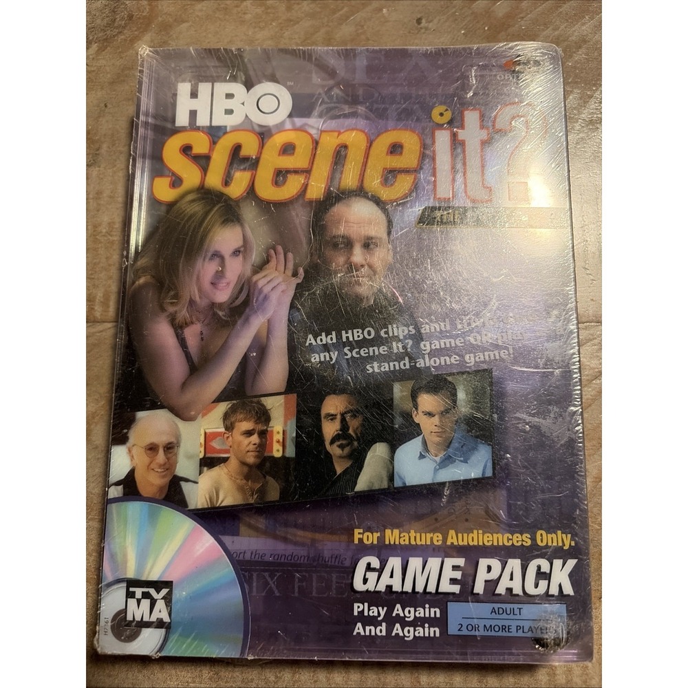 HBO Scene It? The DVD Game Pack Trivia Expansion New Sealed Sopranos Sex City